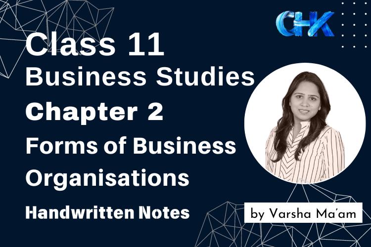 CBSE Class 11 Business Studies Chapter 2