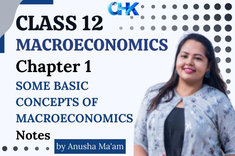 Some Basic Concepts of Macroeconomics Notes