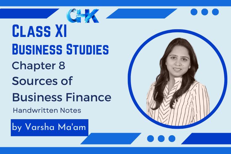 CBSE Class 11 Business Studies Chapter 8